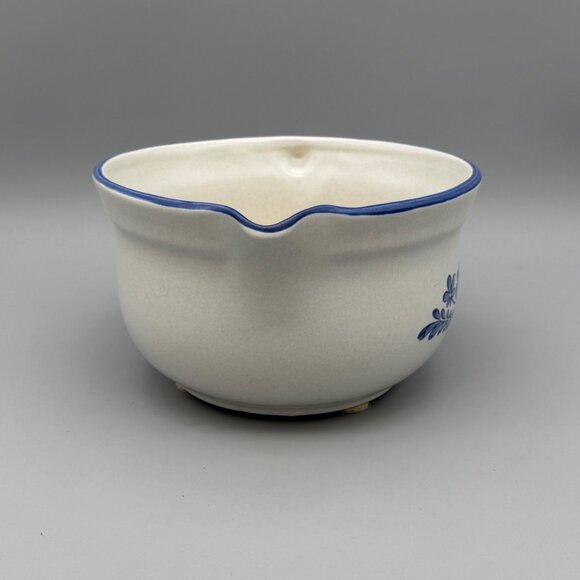 Pfaltzgraff Yorktowne Pattern #464 Handled Batter Bowl 2 1/2 Qt Stoneware USA - Picture 4 of 9